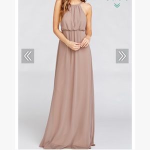 Show me your mumu dune chiffon dress